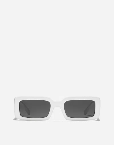 Dolce & Gabbana Dg Elastic Sunglasses In White