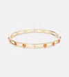 Dolce & Gabbana Dg Embellished Bangle In Gold
