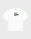 Dolce & Gabbana Optical White T-shirt In Natural