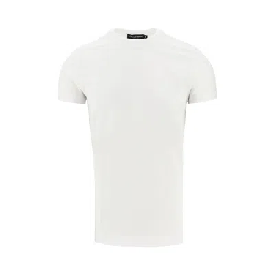 DOLCE & GABBANA DG EMBROIDERY STRETCH JERSEY T-SHIRT