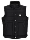 Dolce & Gabbana Black Padded Vest Jacket