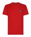 Dolce & Gabbana Men's Cotton Crew-neck T-shirt In Red