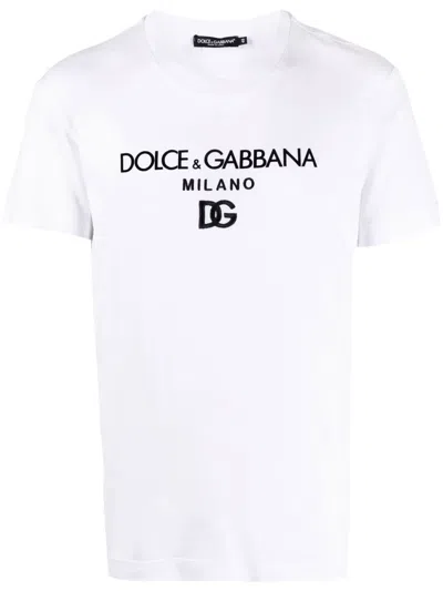 Dolce & Gabbana White Cotton T-shirt