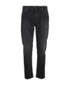 Dolce & Gabbana Dg Essentials Loose Tapered Jeans In Black