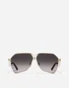 Dolce & Gabbana Dg Filo Sunglasses In Gray