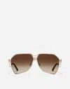 Dolce & Gabbana Dg Filo Sunglasses In Brown