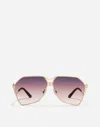 Dolce & Gabbana Dg Filo Sunglasses In Purple