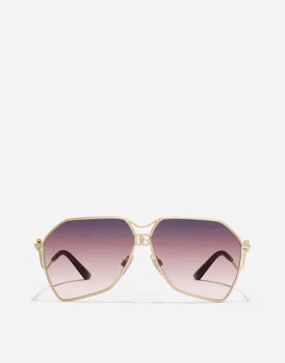 Dolce & Gabbana Dg Filo Sunglasses In Purple