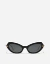 Dolce & Gabbana Dg Flip Sunglasses In Black