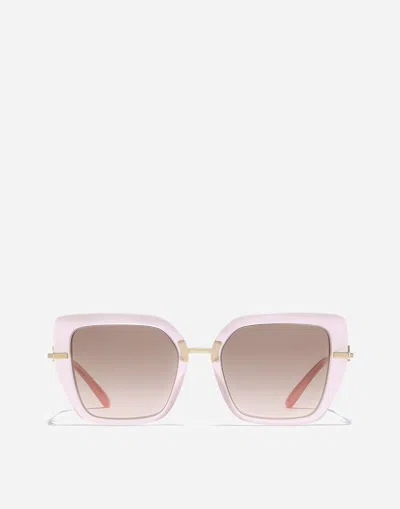 Dolce & Gabbana Dg Flip Sunglasses In Pink