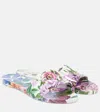 Dolce & Gabbana Beach Slider In Multicoloured