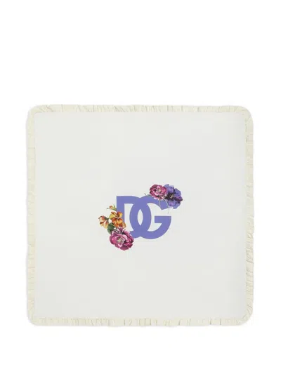 Dolce & Gabbana Dg Floral-print Blanket