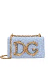 Dolce & Gabbana Dg Girls Mini Bag In Blue
