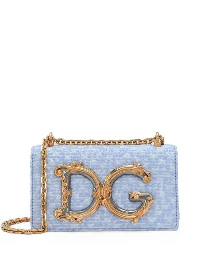 Dolce & Gabbana Dg Girls Mini Bag In Blue