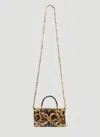 Dolce & Gabbana Dg Girls Mini Handbag In Brown