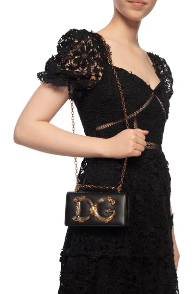 Dolce & Gabbana 'dg Girls' Shoulder Bag In Black