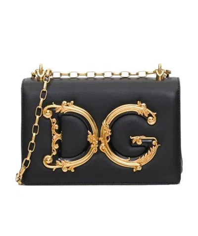 Dolce & Gabbana Dg Girls Shoulder Bag In Green