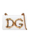 Dolce & Gabbana Nappa Leather Dg Girls Bag In White
