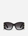 Dolce & Gabbana Dg Millennials Butterfly Sunglasses In Black