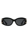 Dolce & Gabbana Dg Griffe Sunglasses In Black