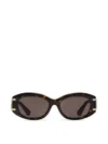Dolce & Gabbana Dg Griffe Sunglasses In Brown