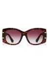 Dolce & Gabbana Dg Griffe Sunglasses In Red