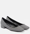 Dolce & Gabbana Dg Houndstooth Pumps In Black
