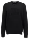 Dolce & Gabbana Regular Fit Wool T-shirt Size 50 It In Black