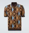 Dolce & Gabbana Cotton Polo Shirt In Brown
