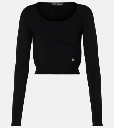 DOLCE & GABBANA DG JERSEY SWEATER