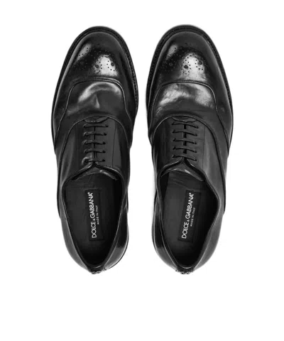 Dolce & Gabbana Dg Lavato Brogue In Black