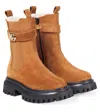 Dolce & Gabbana Dg Leather Ankle Boots In Multi