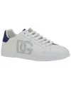 Dolce & Gabbana Sneakers From The Portofino Line In Nappa Leather In White