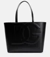 Dolce & Gabbana Women Dg Logo Medium Shopping Bag In Black