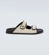 Dolce & Gabbana Open Toe Fabric Detail Slipper