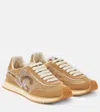 Dolce & Gabbana Low Top Sneakers With Dg Cushion Style In Braun