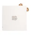 Dolce & Gabbana Dg Leopard Motif Baby Blanket In White