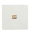 Dolce & Gabbana Dg Leopard Motif Baby Blanket In White