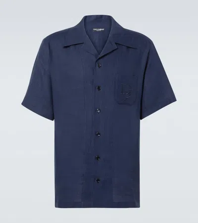 DOLCE & GABBANA DG LINEN SHIRT