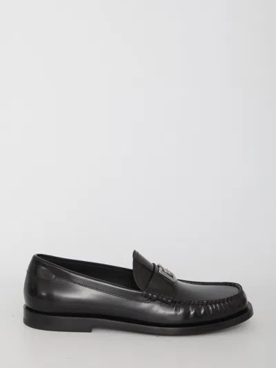Dolce & Gabbana Man Loafers Black Size 11 Calfskin