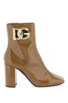 DOLCE & GABBANA DG LOGO ANKLE BOOTS