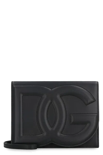 Dolce & Gabbana Women's Dg Logo Crossbody Bag In Nero