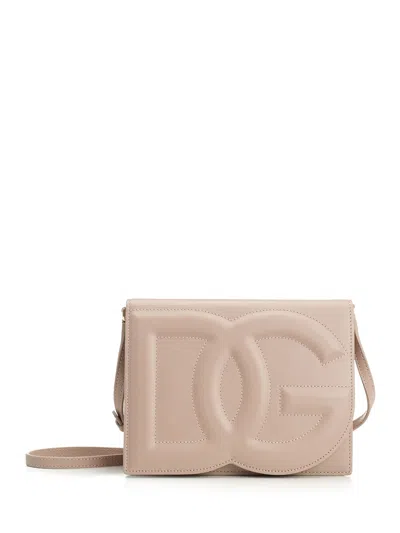 Dolce & Gabbana Dg Logo Bag Crossbody Bags Rose