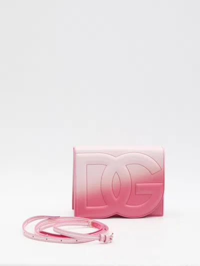Dolce & Gabbana Dg Logo Bag In Pink