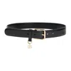 Dolce & Gabbana Timeless Black Leather Belt