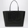 Dolce & Gabbana Medium Dg Logo Leather Tote Bag