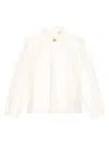 Dolce & Gabbana Dg Logo Blouse In White