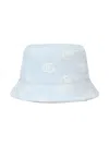 Dolce & Gabbana Logo-print Bucket Hat In Blue