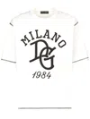 Dolce & Gabbana Short-sleeved T-shirt In White