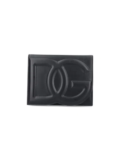 Dolce & Gabbana Dg Logo' Crossbody Bag – Black